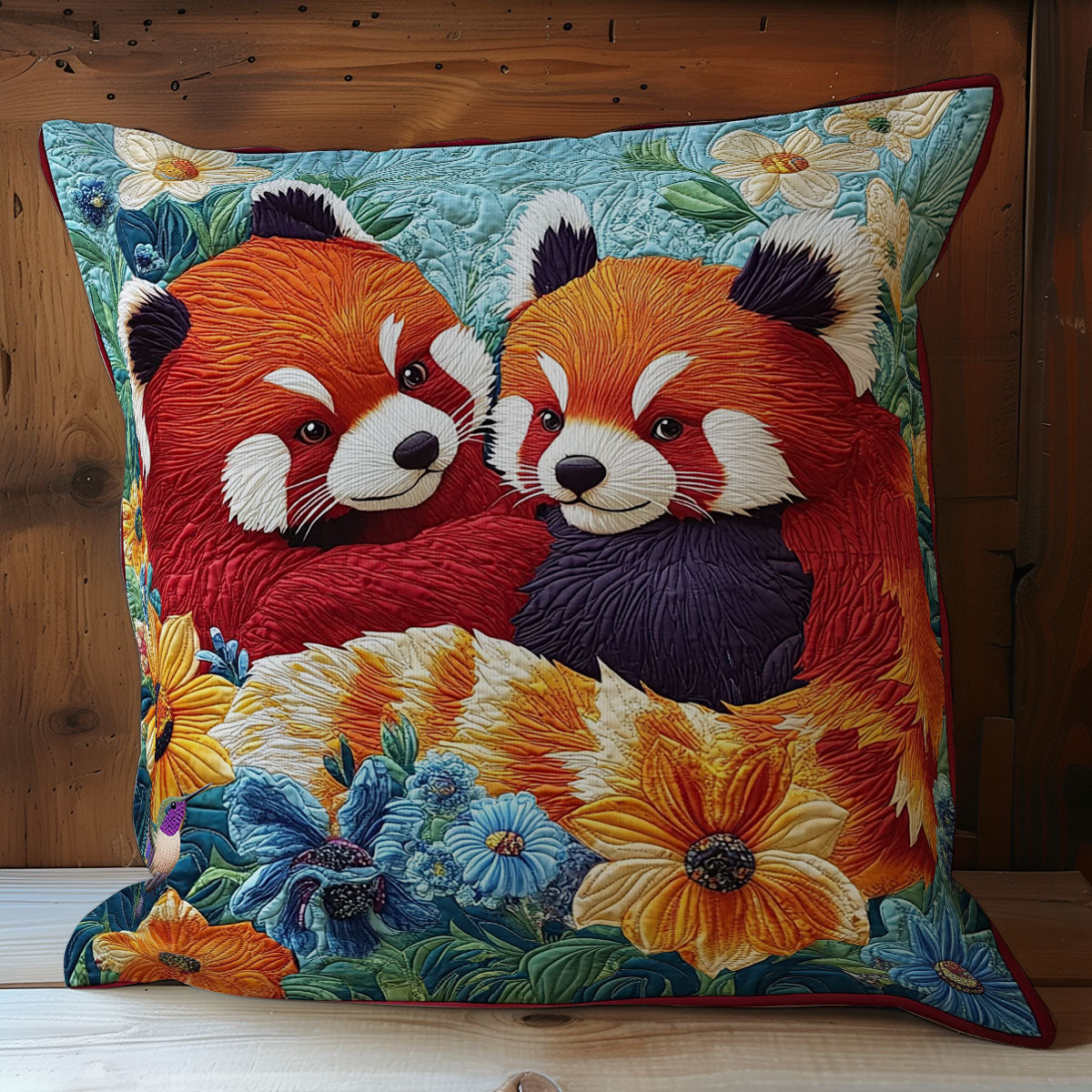 Red Panda WY0212093CL Quilt Pillow Case