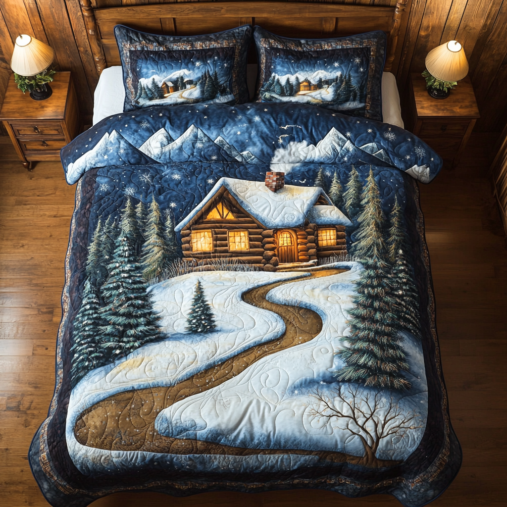 Snowy Pines YR1601044CL Duvet Cover Set