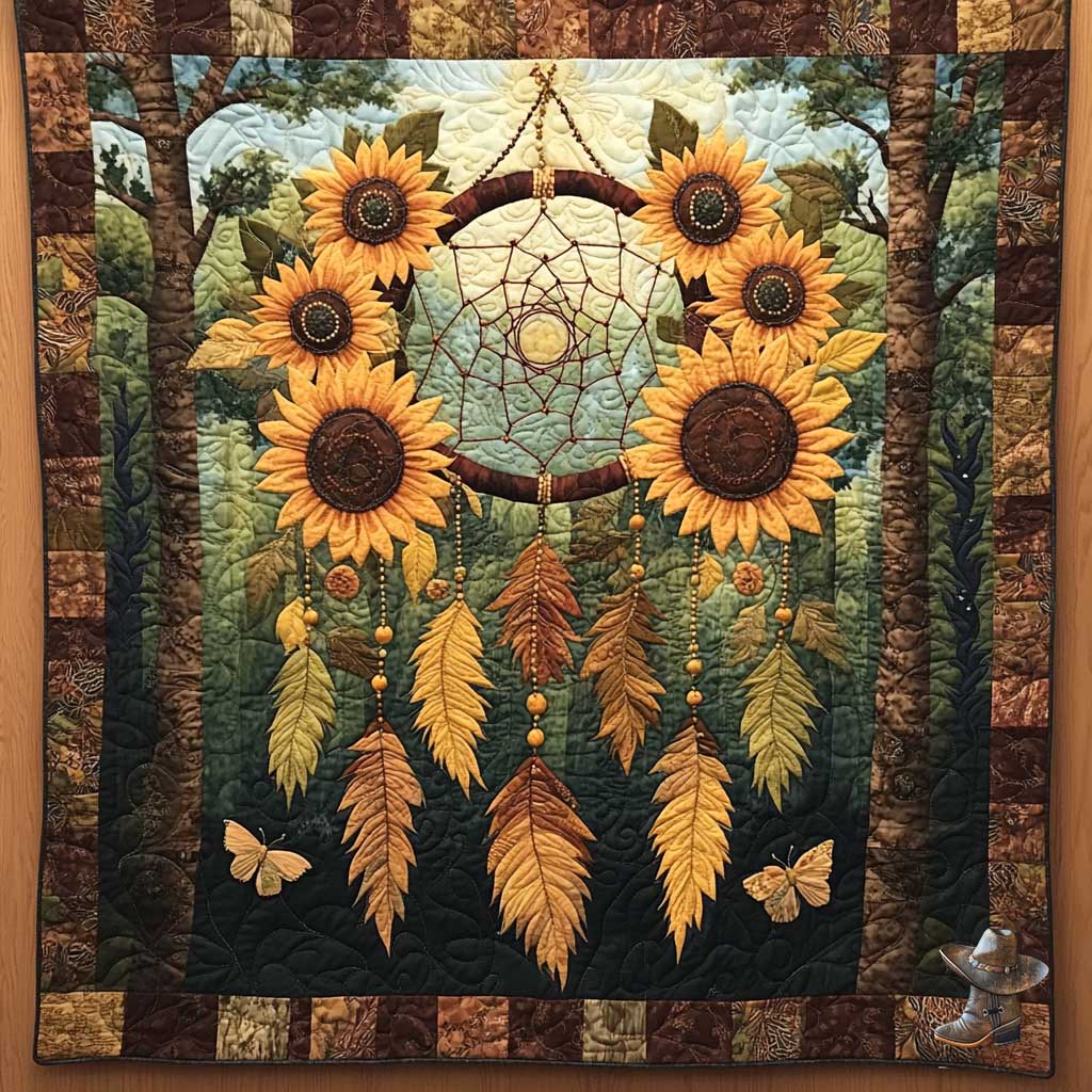 Sunflower Dreamweaver WN2111051CL Quilt