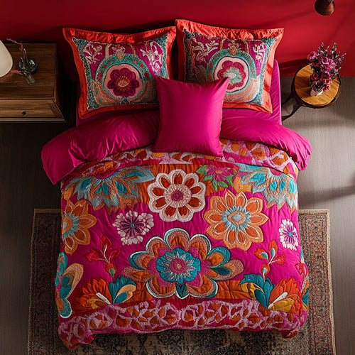 Vibrant Petals CP0605021CL Duvet Cover Set