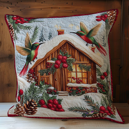 Snow House Hummingbird WY0612106CL Quilt Pillow Case