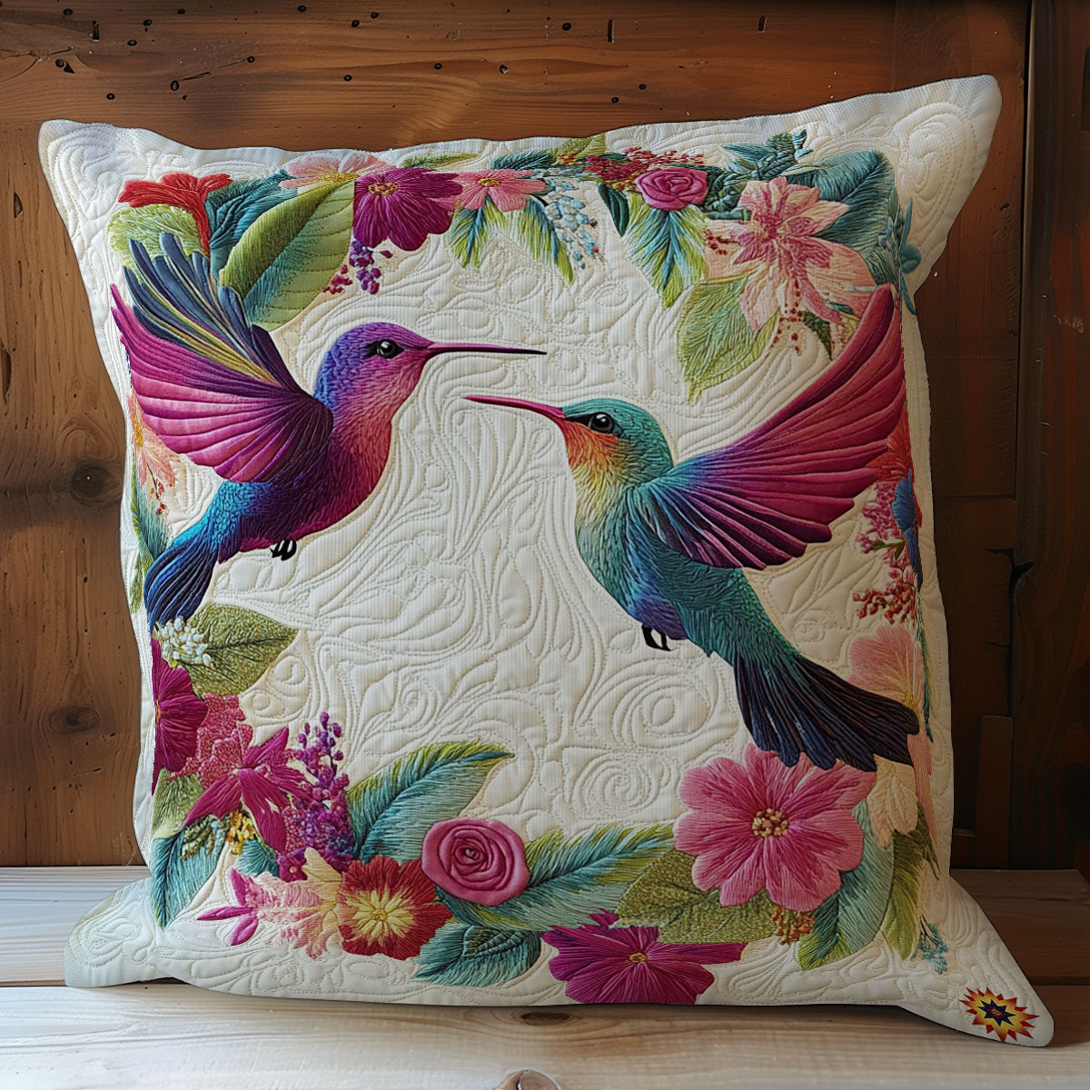 Hummingbird WY2911082CL Quilt Pillow Case