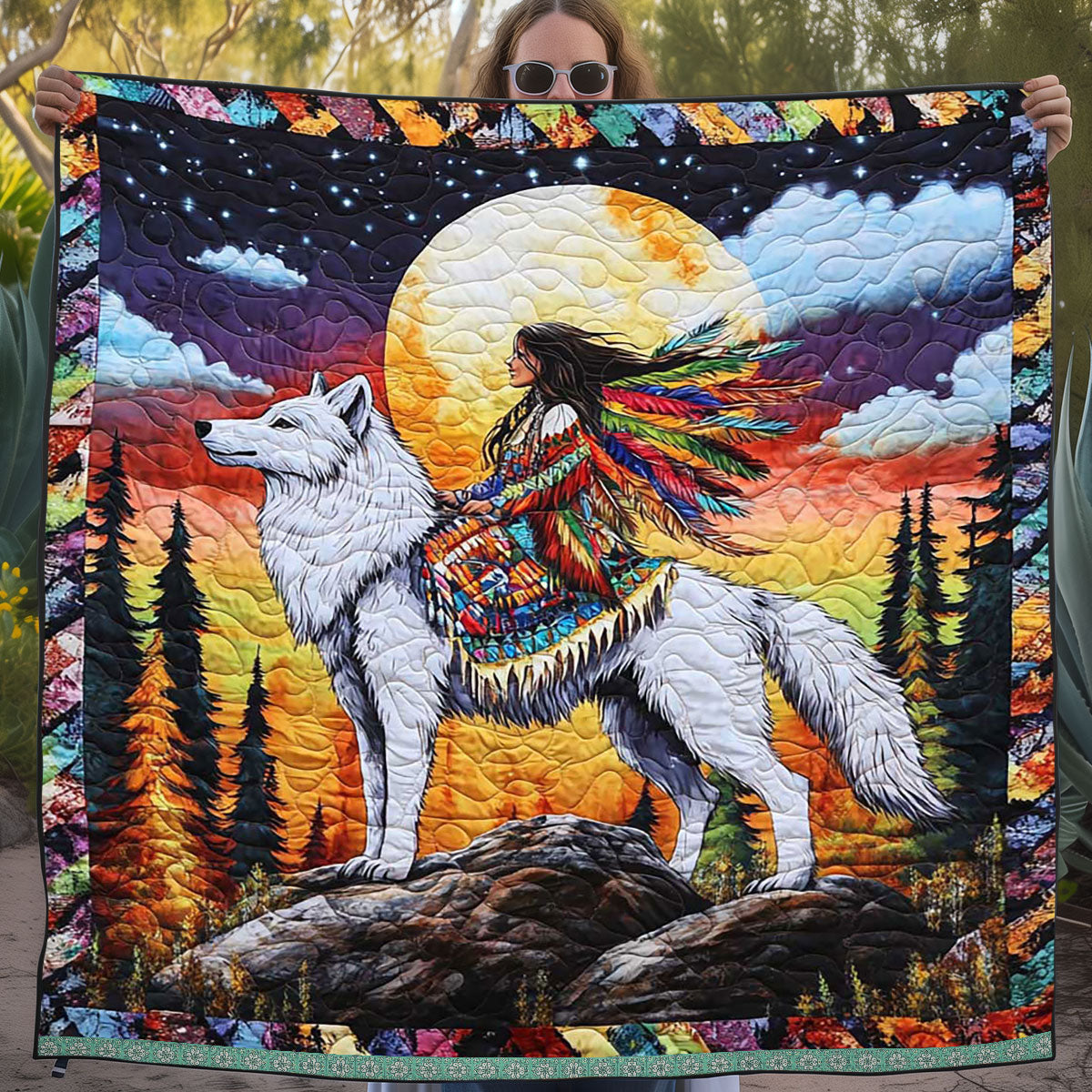 Native American WJ2709013CL Quilt