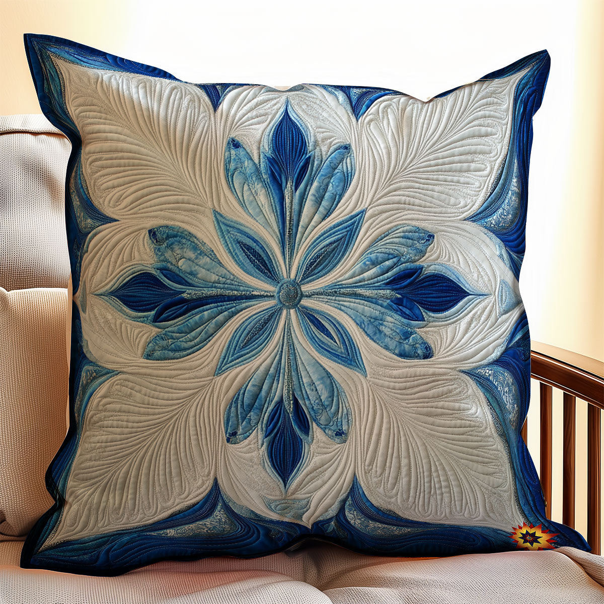 Snowflake WY2111062CL Quilt Pillow Case