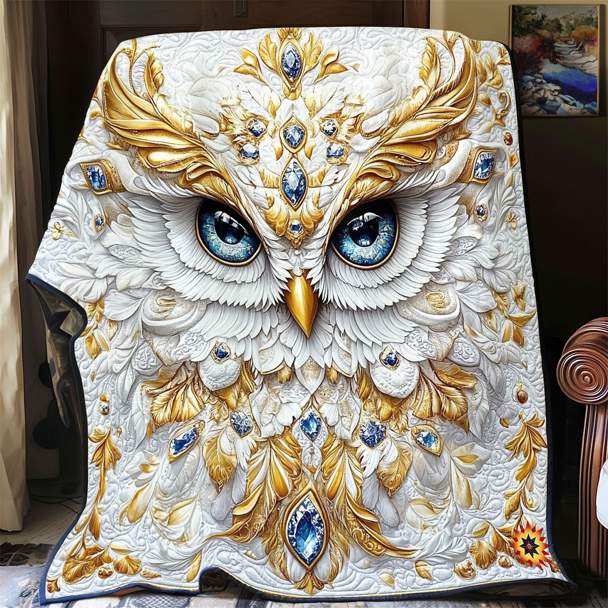 Royal Owl WY2611007CL Quilt
