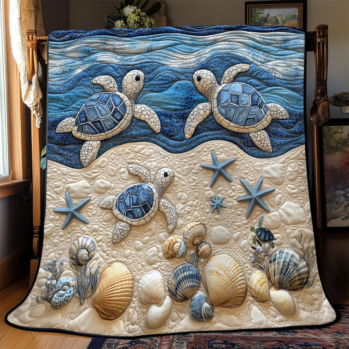 Sea Turtle WJ2612025CL Quilt