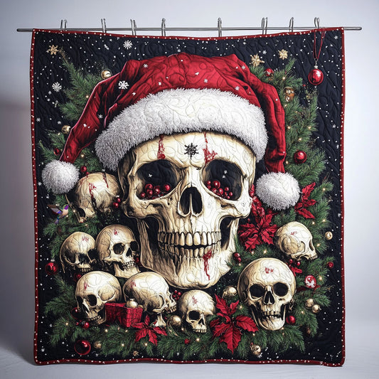 Santa Skull WY2810026CL Quilt