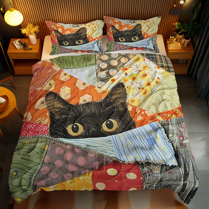 Peeking Cat WJ1410025CL Duvet Cover Set