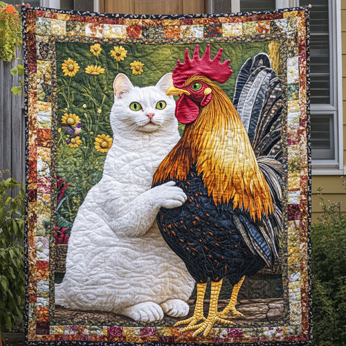 British Shorthair Chicken WT2610024CL Quilt