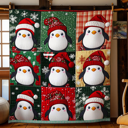 Christmas Penguin WJ2809002CL Quilt