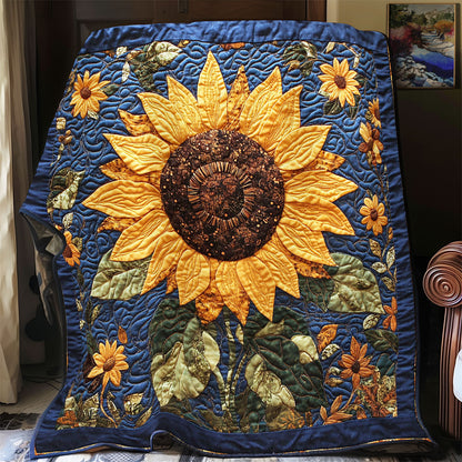 Majestic Sunflower WY1502062CL Quilt