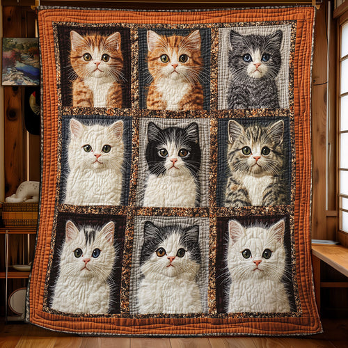 Funny Cat WX0301036CL Quilt