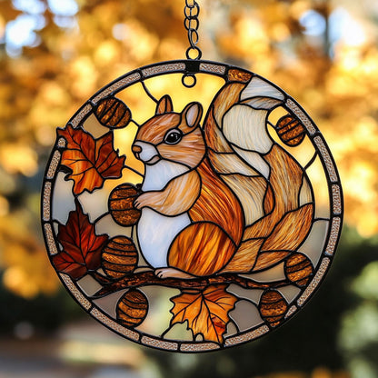 Squirrel WJ0111040CL Suncatcher