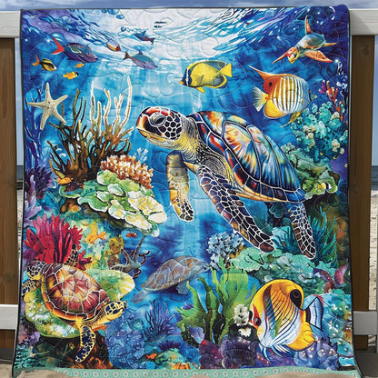 Sea Turtle WJ1109015CL Quilt