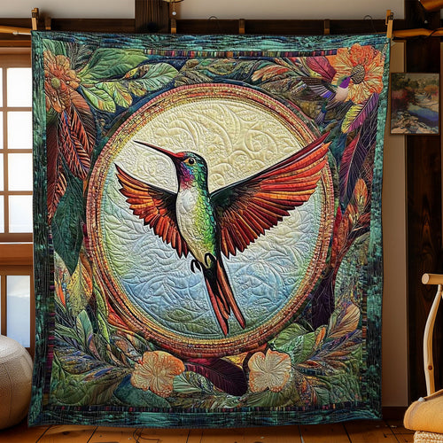 Hummingbird Feather Delight WN1010014CL Quilt