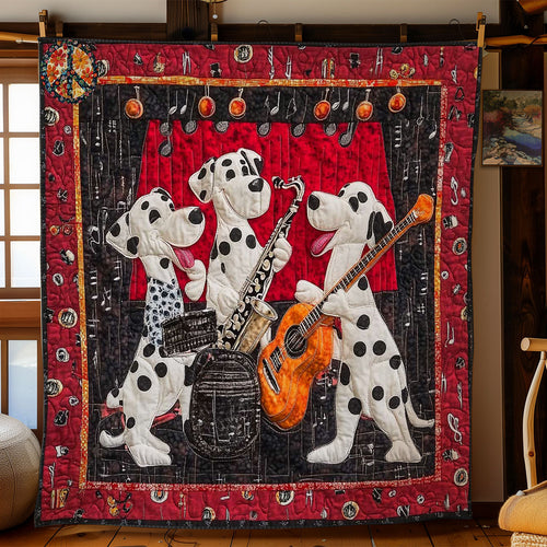 Dalmatian Jazz WN1511022CL Quilt