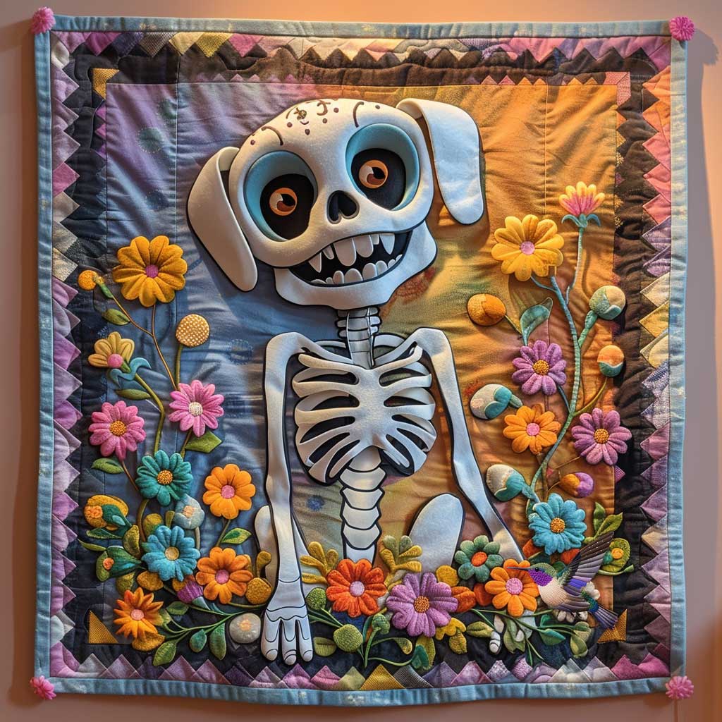 Dog Skeleton WN2310024CL Quilt