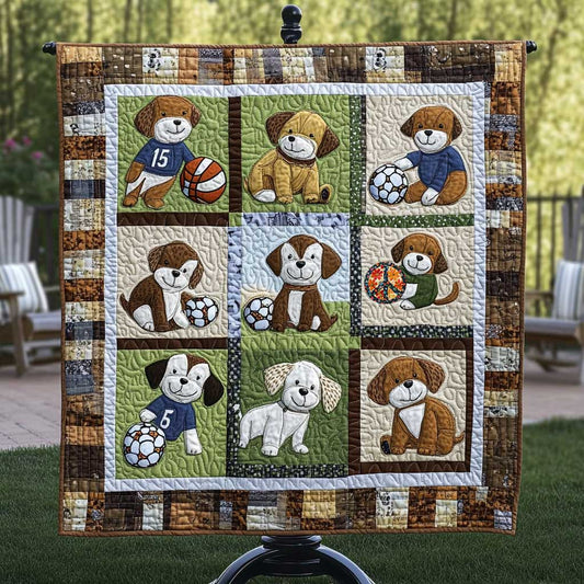 Mini Dog Love WN1010073CL Quilt