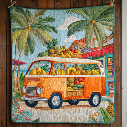 Tropical Fruit CP1605044CL Quilt