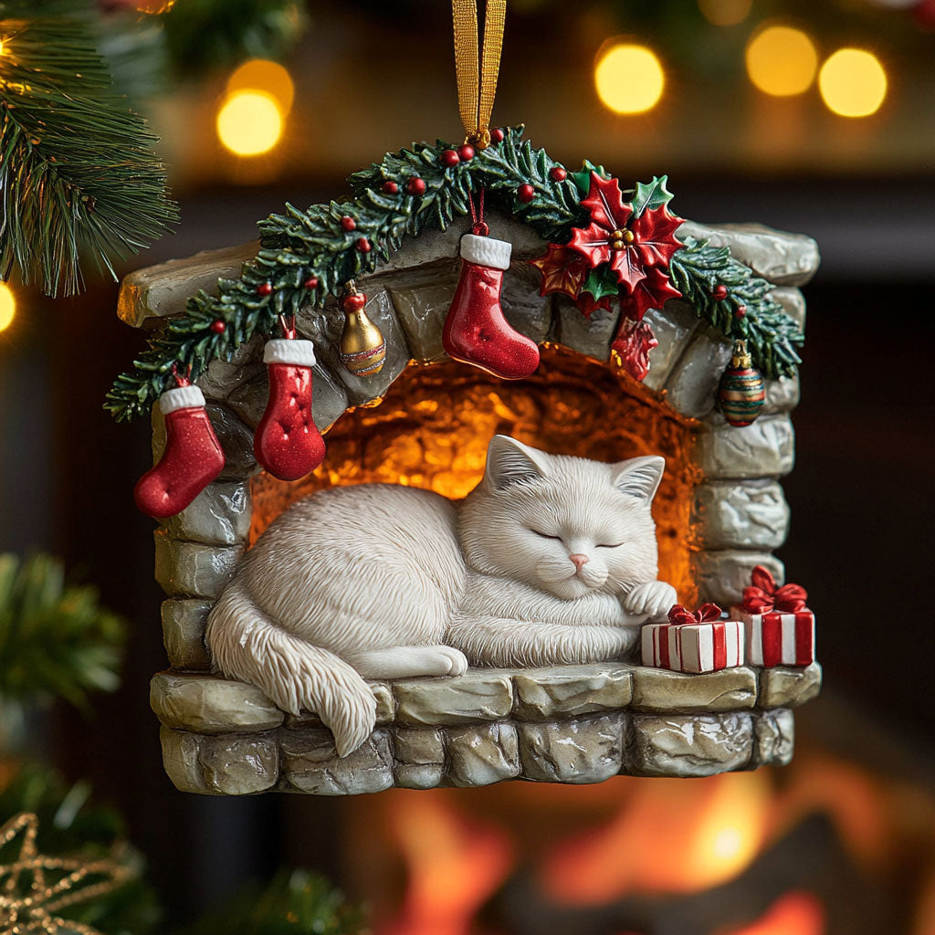 Snug Kitty CP2411043CL Christmas Ornament
