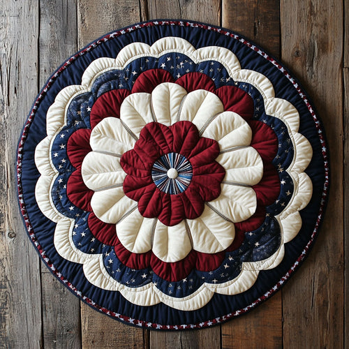 Blooming Pride CP1406010CL Quilted Round Mat