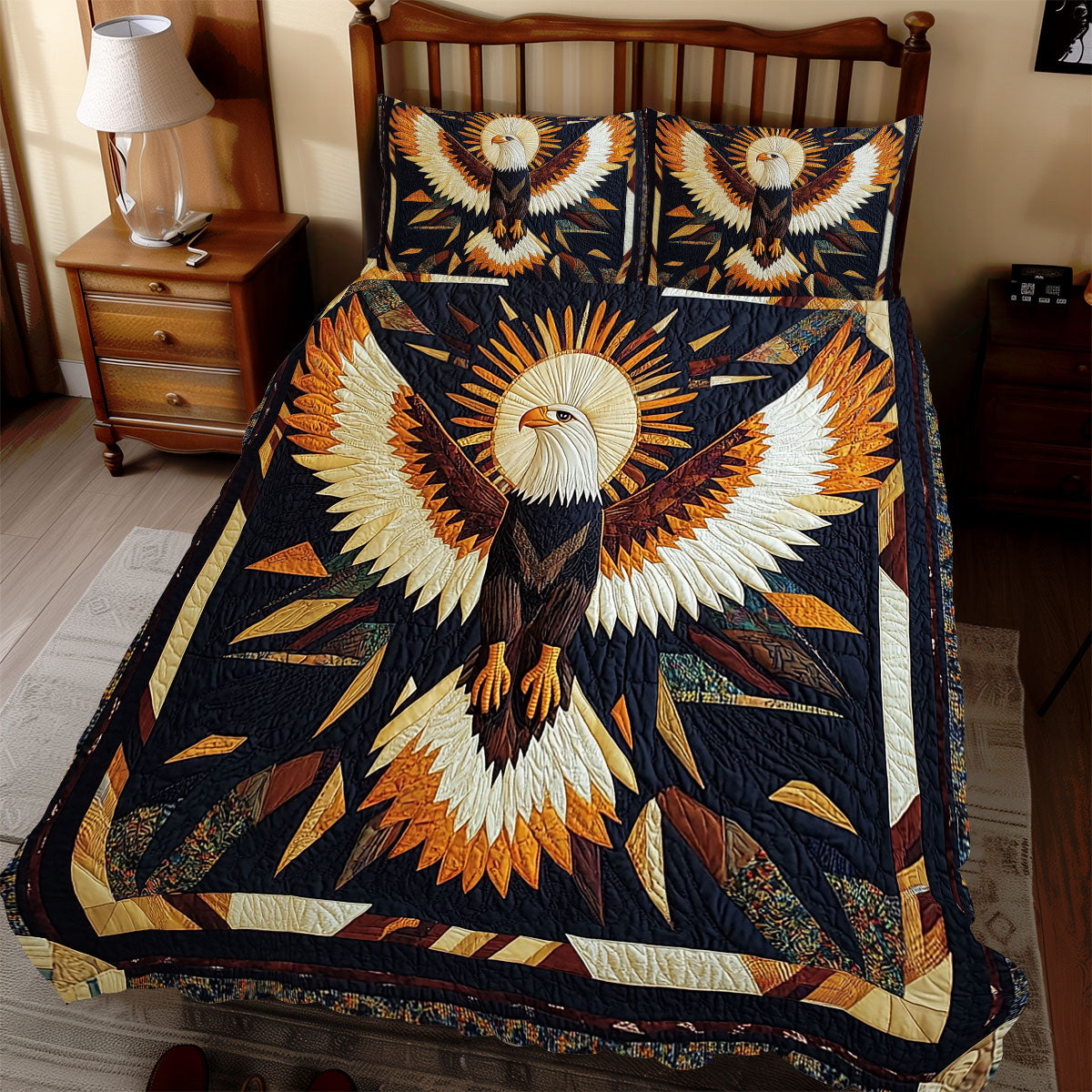 Spirit Eagle Embrace WX2512112CL Duvet Cover Set