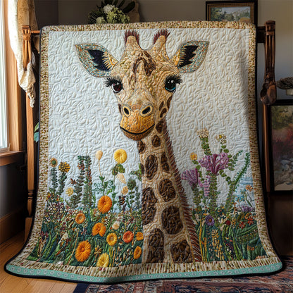 Giraffe Portrait WX1212026CL Quilt