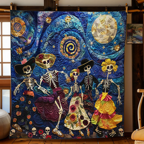 Day Of The Dead Starry Dance WN2810034CL Quilt