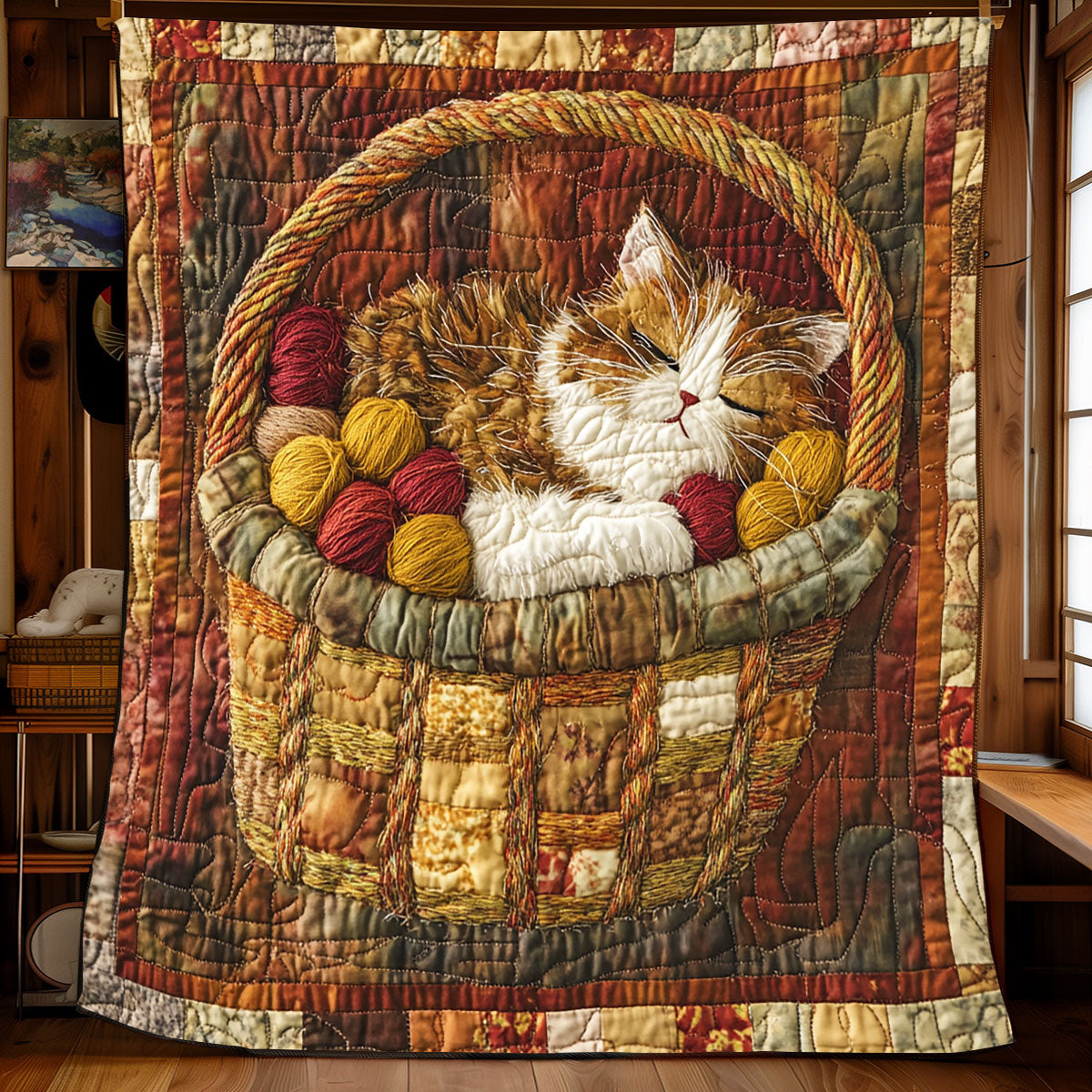 Sleeping Cat XB0703016CL Quilt