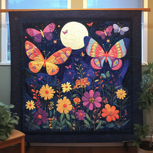 Butterfly Night WJ2111007CL Quilt