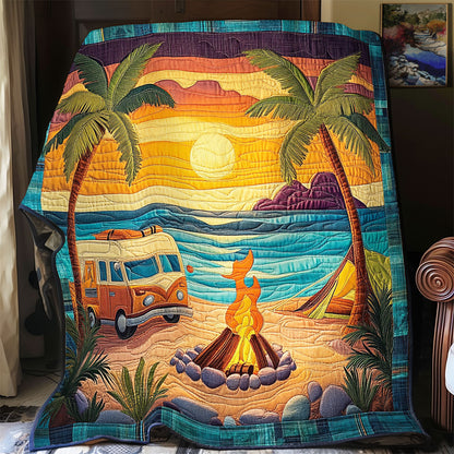 Camping In Beach WX3012002CL Quilt