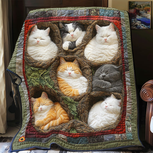 Cute Cat Nest YR2712052CL Quilt