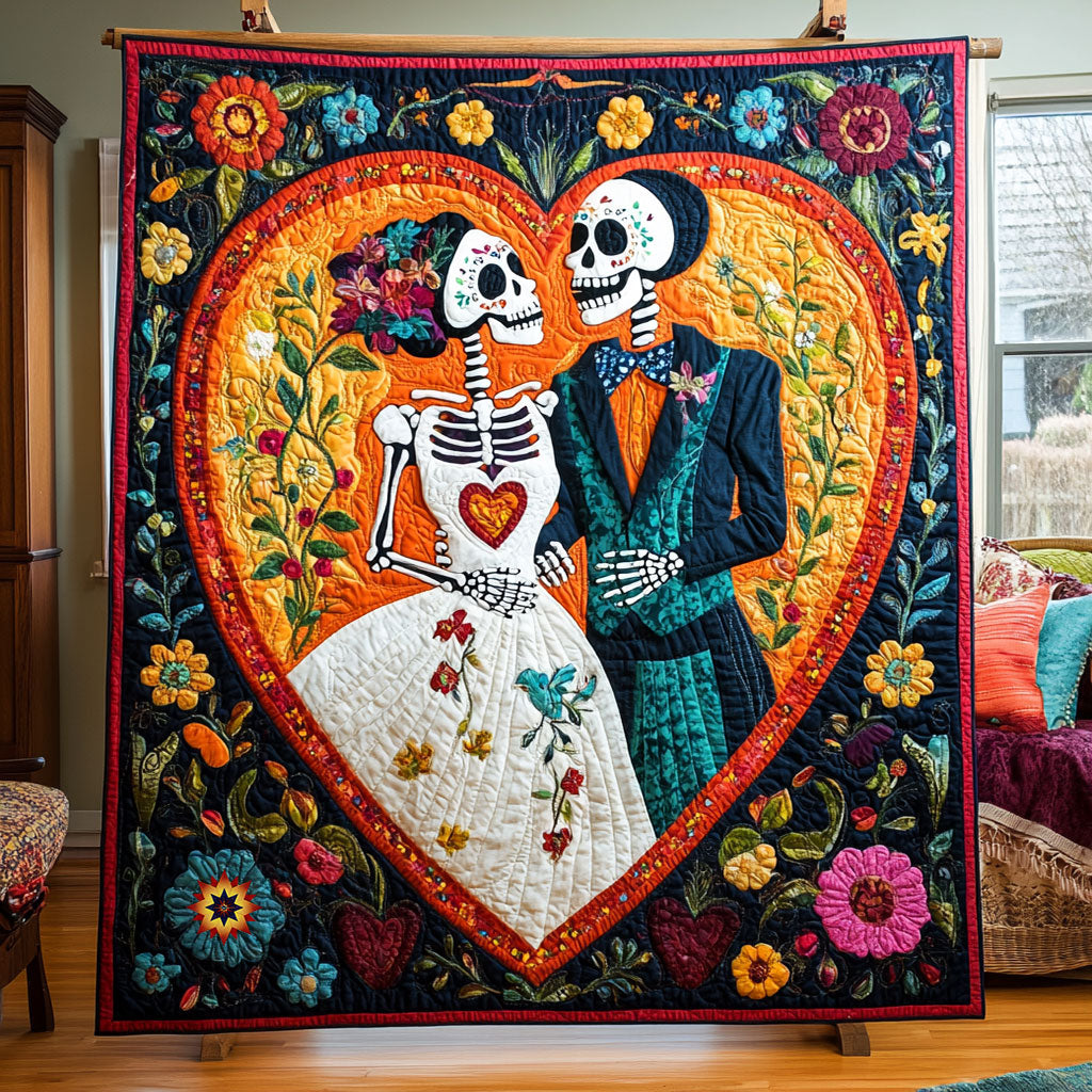 Calavera Wedding WJ1012003CL Quilt