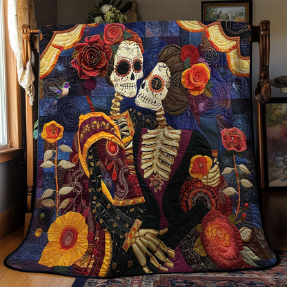 Day Of The Dead Celebration WN2810020CL Quilt