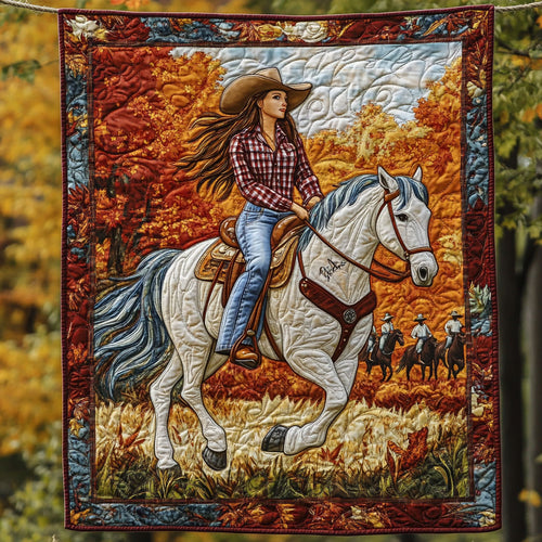 Cowgirl Horse WT2702114CL Quilt