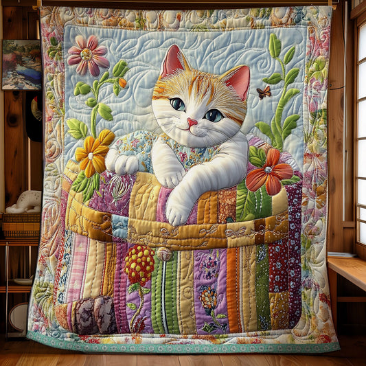 Cat Cute WX0412004CL Quilt