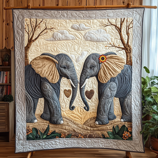 Elephant Lover WG1812029CL Quilt