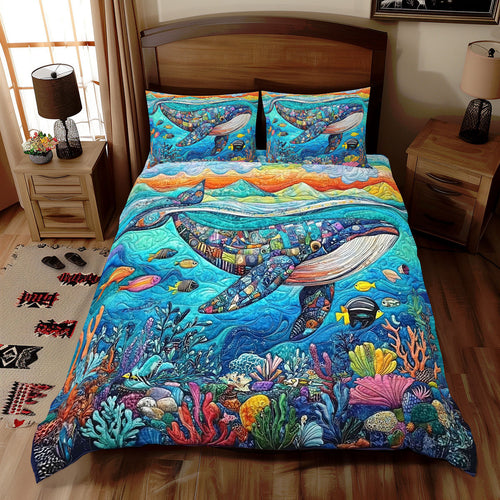 Whale Odyssey WJ3012032CL Duvet Cover Set