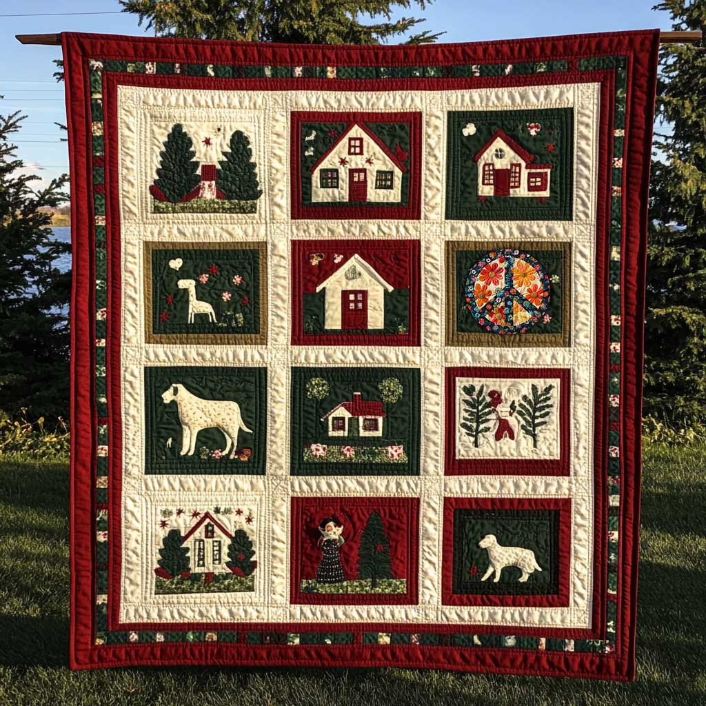 Christmas Joy Blanket WN1010004CL Quilt