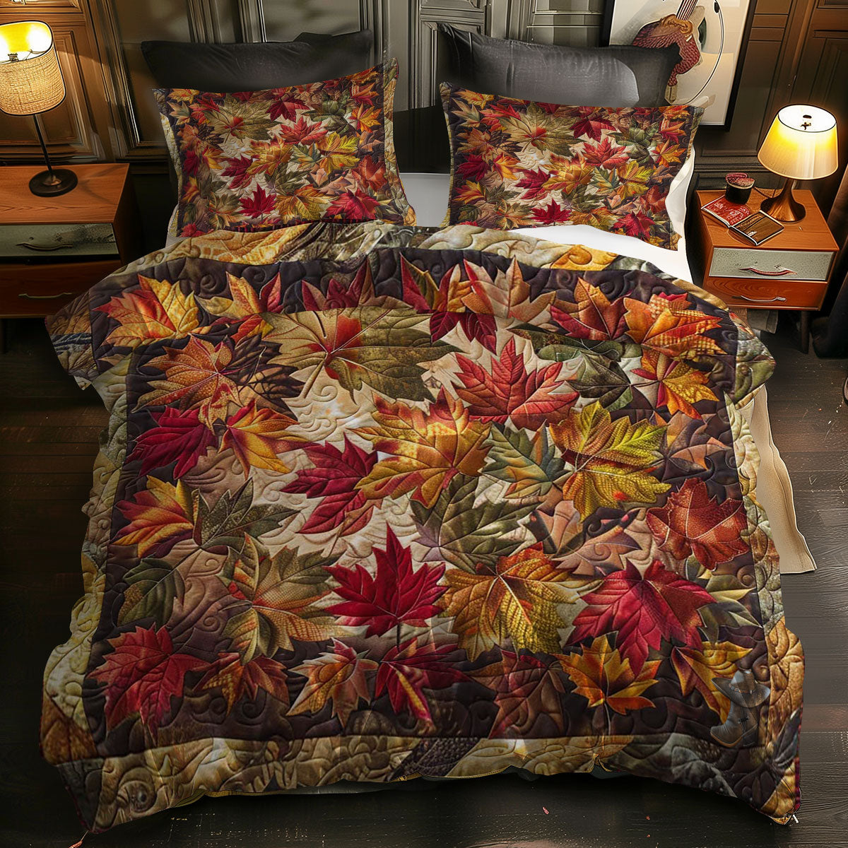 Autumn Maple Symphony WN0310126CL Duvet Cover Set