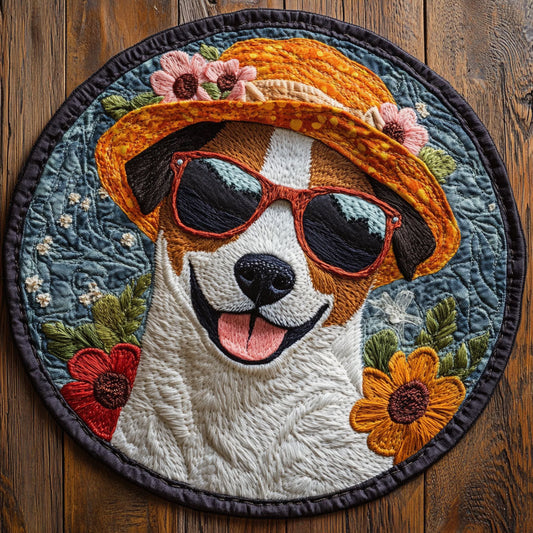 Summer Russel CP1405002CL Quilted Round Mat