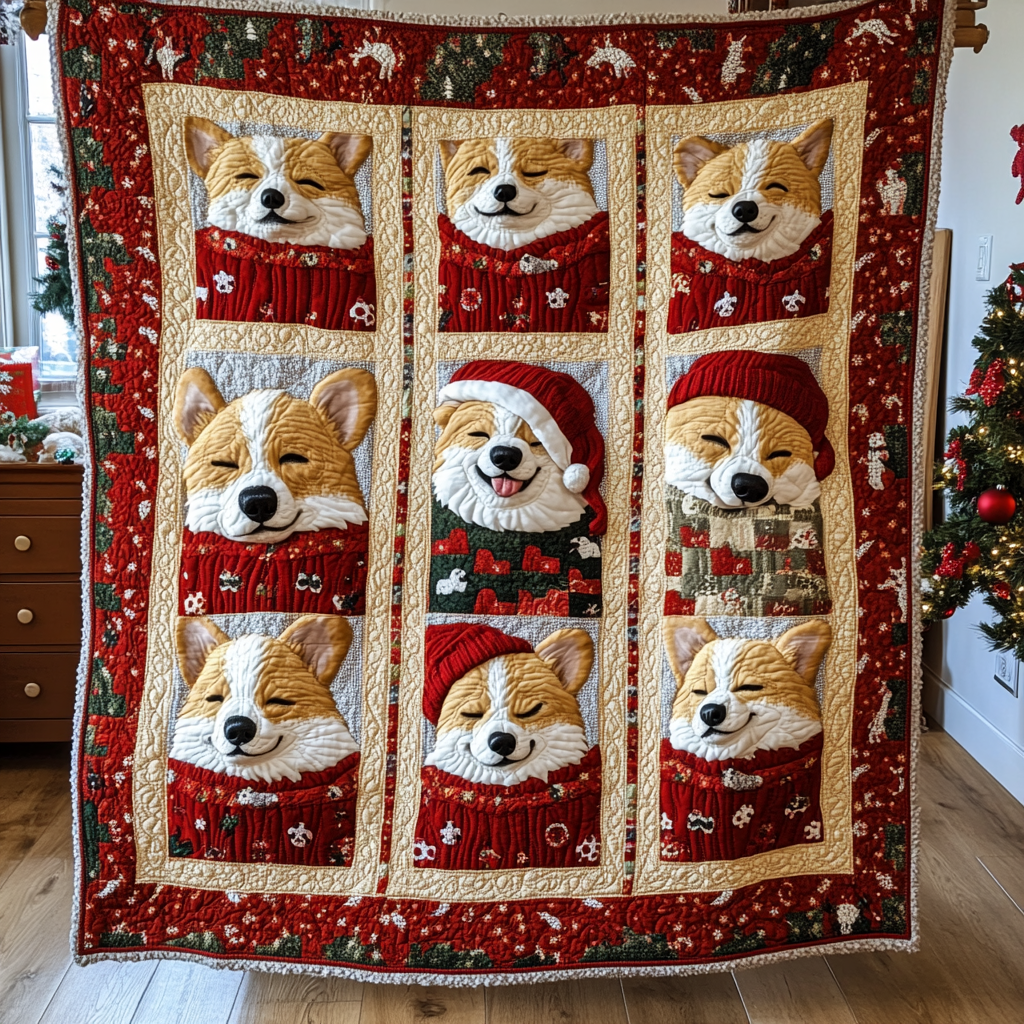 Cozy Christmas Night XR2509017CL Quilt