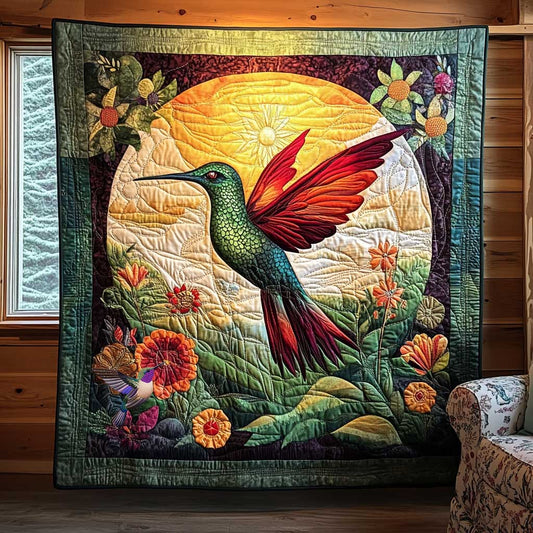 Hummingbird's Nectar Quest WN0910134CL Quilt