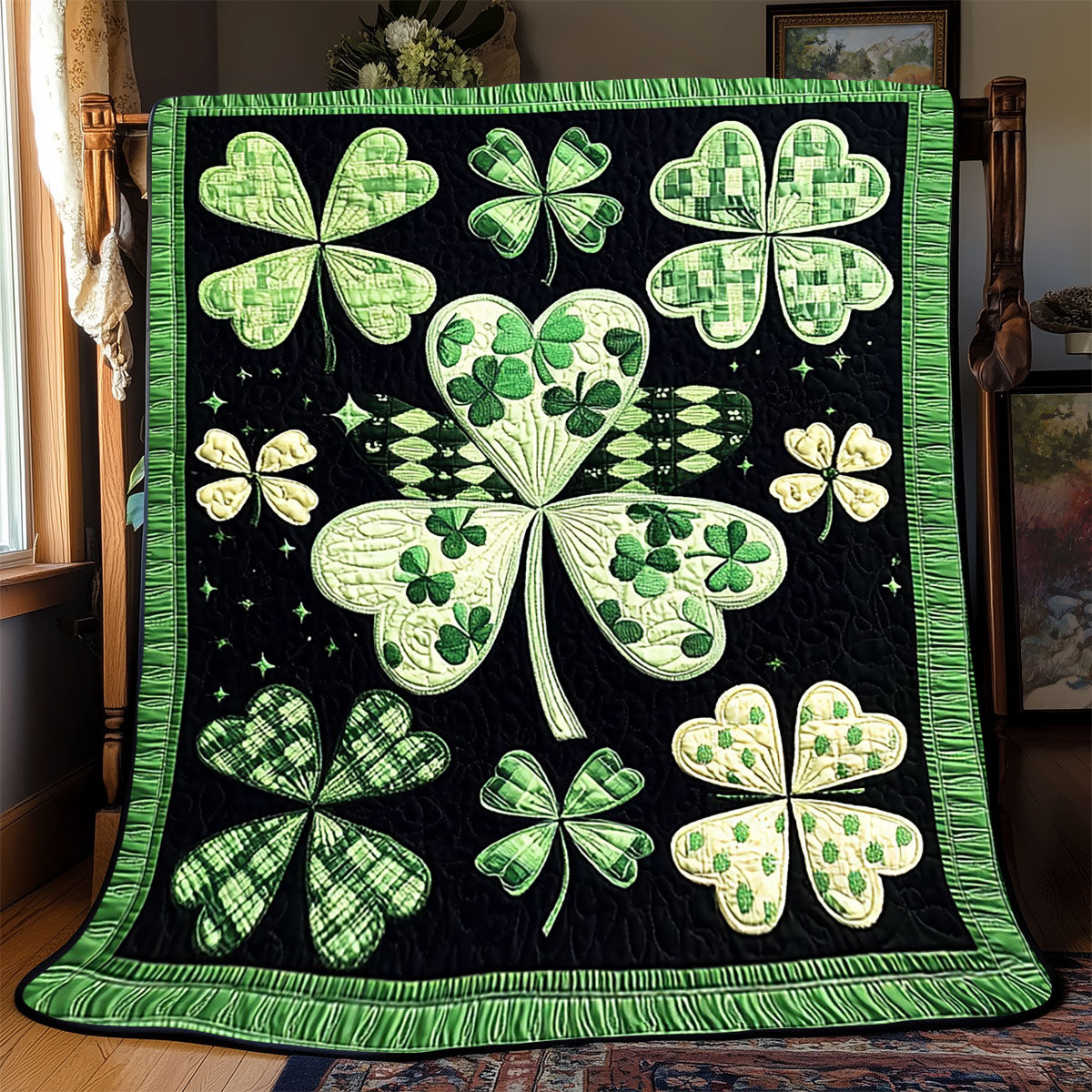 Celtic Clover WX0602021CL Quilt