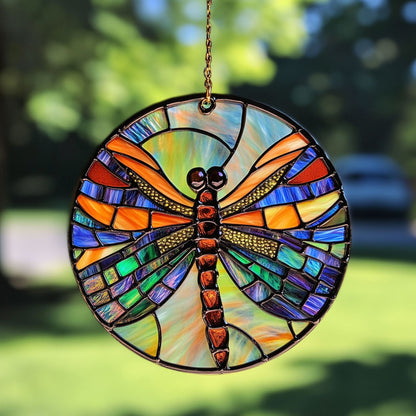 Colorful Dragonfly WY2202115CL Suncatcher