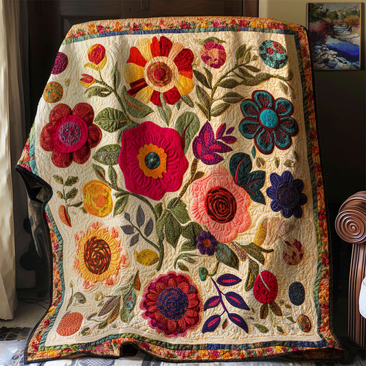 Botanical Blossom WJ1803005CL Quilt