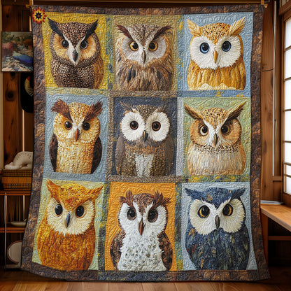 Owl WY2111020CL Quilt