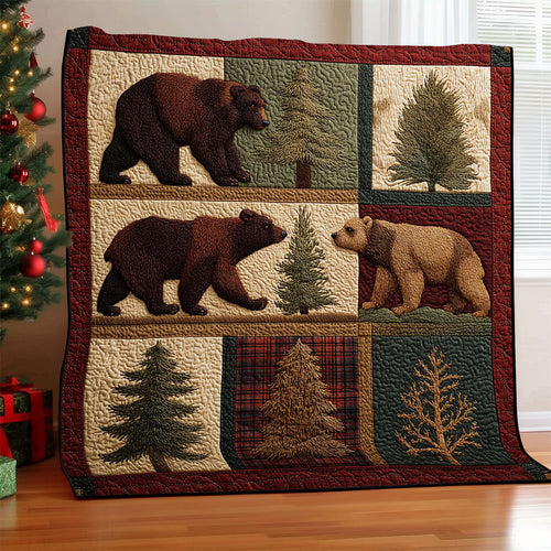 Bear in the Forest CW2410003CL Quilt