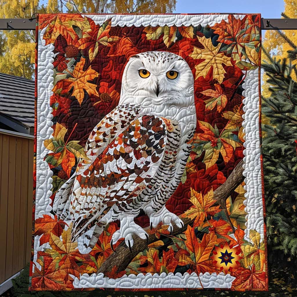 Autumn Barn Owl WP1210011CL Quilt