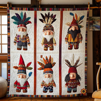 Gnome Native American WY0612011CL Quilt